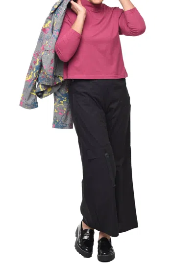 Tulip Clothing Kai Top In Plum In Pink