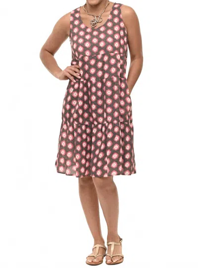 Tulip Clothing Kaya Dress In Rose In Multi