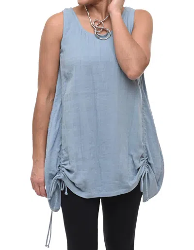 Tulip Clothing Kenley Top In Abyss In Blue