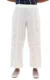 Tulip Clothing Laila Lounge Pant In Cream Cotton In White