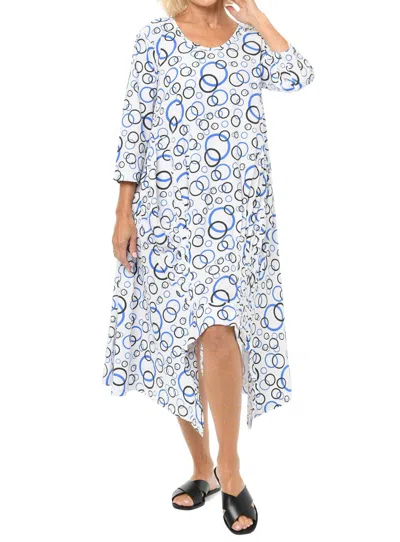 Tulip Clothing Lexi Dress In Blue Unity