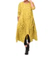 Tulip Clothing Lexi Dress In Moss Orbit