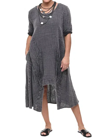 Tulip Clothing Lexi Dress In Rocky In Gray