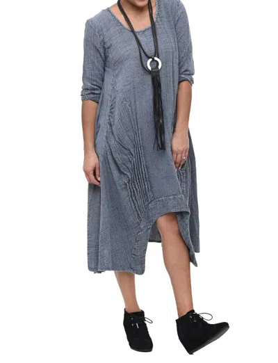 Tulip Clothing Lexi Dress In Stormy In Gray