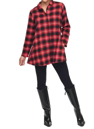 Tulip Clothing Logan Button Down Shirt In Pembroke Flannel In Multi