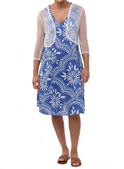 Tulip Clothing M600 Mesh Shrug Jacket In White