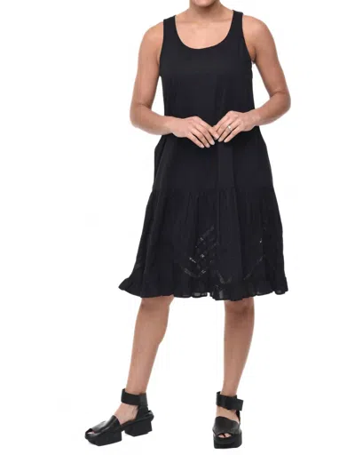 Tulip Clothing Margot Mini Dress In Black