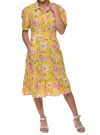 Tulip Clothing Marion Dress In Firefly In Multi