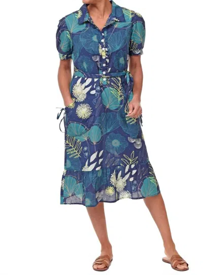 Tulip Clothing Marion Dress In Portland In Blue