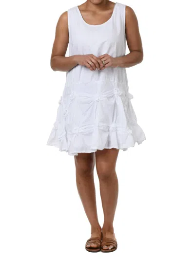 Tulip Clothing Matilda Tunic Dress In White