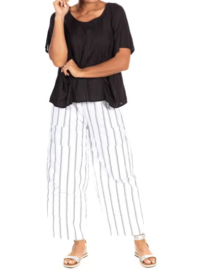 Tulip Clothing Metro Pant In Goldman Stripe In Multi