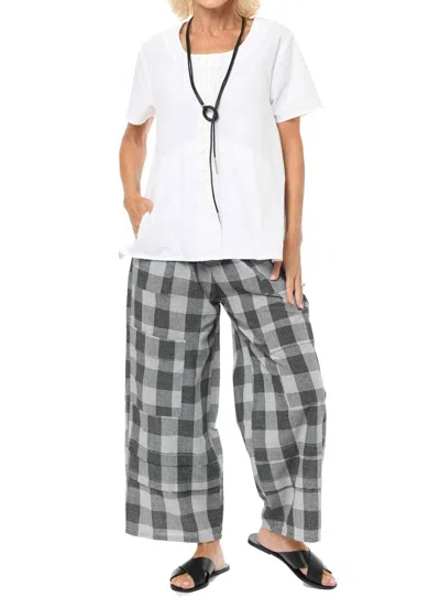 Tulip Clothing Metro Pant In Lexington Plaid In Multi