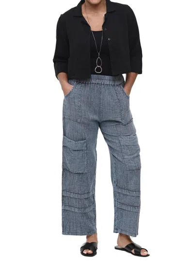 Tulip Clothing Metro Pant In Stormy In Blue