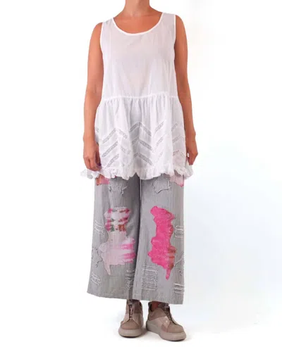 Tulip Clothing Moana Tank Top In White