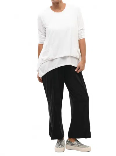 Tulip Clothing Nico Pullover Top In Cream In White