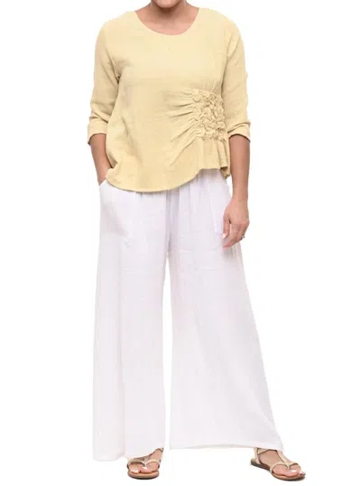 Tulip Clothing Olga Top In Saffron In Yellow