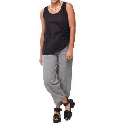 Tulip Clothing Ophelia Pullover Top In Black