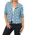 Tulip Clothing Pablo Jacket In Spa Blue Xo