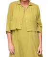 Tulip Clothing Parker Jacket Top In Sweet Pea In Yellow