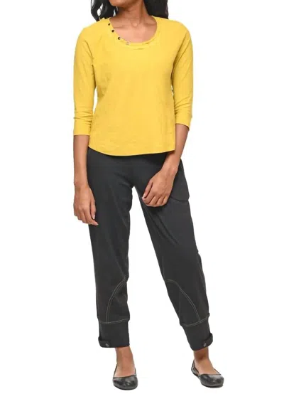 Tulip Clothing Piper Straight Leg Pants In Black