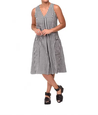 Tulip Clothing Poppie Dress In Big Indy Check In Multi