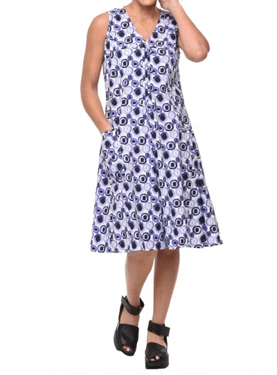 Tulip Clothing Poppie Dress In Iris Poppers In Multi