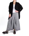 Tulip Clothing Portia Skirt In Black/white