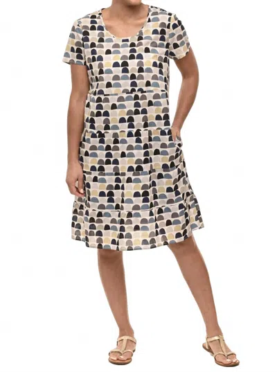 Tulip Clothing Ramsay Dress In Brady In Beige