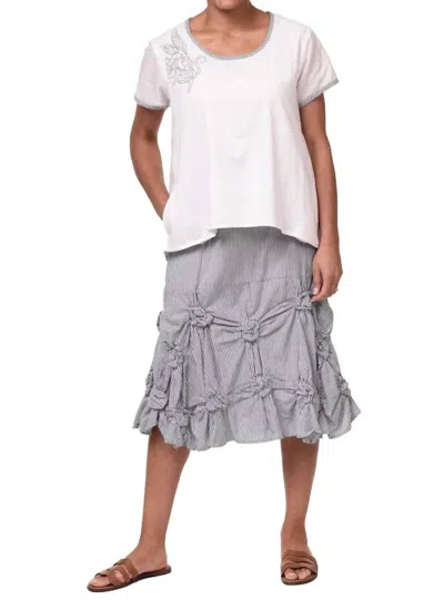 Tulip Clothing Reagan Top In White