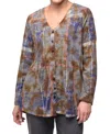 Tulip Clothing Rosalinda Top In Milton Flannel