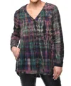 Tulip Clothing Rosalinda Top In Peterhead Flannel