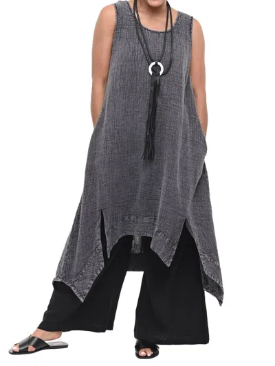 Tulip Clothing Simply Perfect Dress In Rocky In Gray