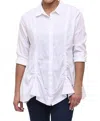 Tulip Clothing Tabitha Top In White In White