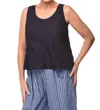 Tulip Clothing Tristan Tank In Black