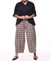 Tulip Clothing Vivian Pant In Campbell Flannel In Multi