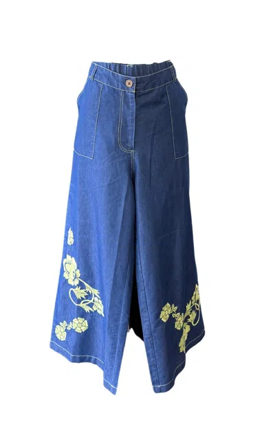 Tulip Clothing Women's Nolan Pant In Blue