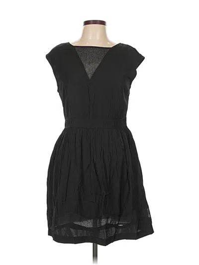 Pre-owned Tulle Casual Dress In Black