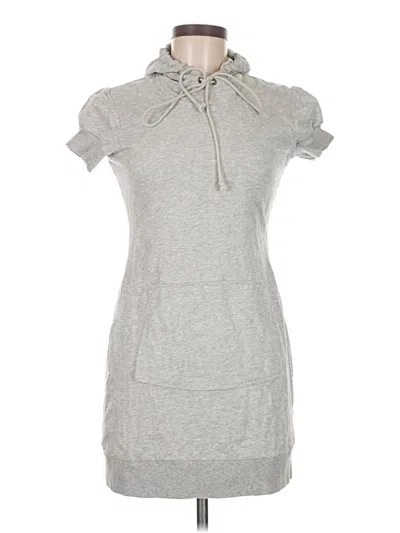 Pre-owned Tulle Casual Dress In Gray
