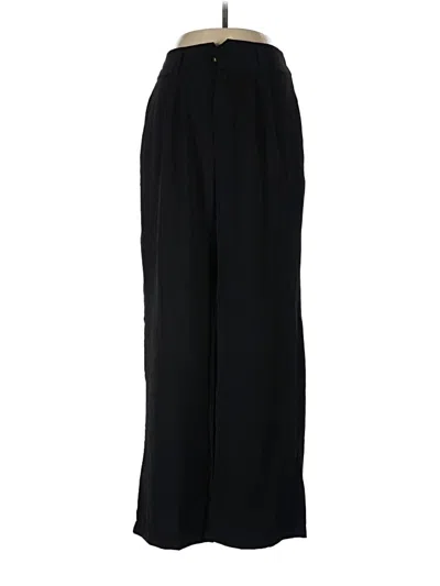 Pre-owned Tulle Dress Pants In Black