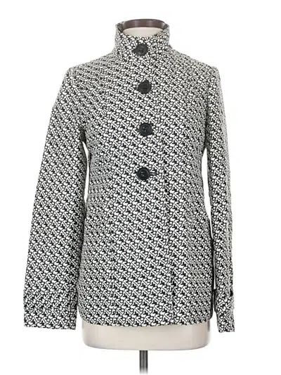Pre-owned Tulle Jacket In Gray
