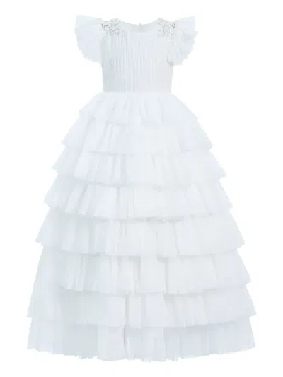 Tulleen Kids' Abbyfield Dress In White