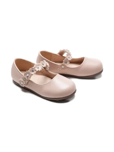 Tulleen Kids' Amelia Ballerina Shoes In Pink