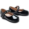 Tulleen Kids'  Amelia Floral Band Flats In Black