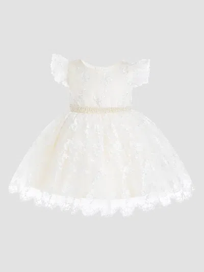 Tulleen Baby Girl's Anavelle Dress In White