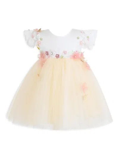 Tulleen Baby Girl's Madrone Dress In Yellow