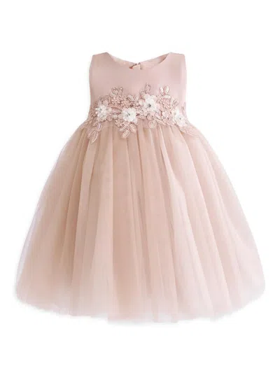 Tulleen Baby Girl's Zinara Dress In Neutral