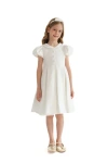 Tulleen Kids'  Barrymore Dress In Ivory
