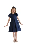 Tulleen Kids'  Barrymore Dress In Navy