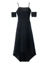 Tulleen Bexley Off-shoulder Gown In Black