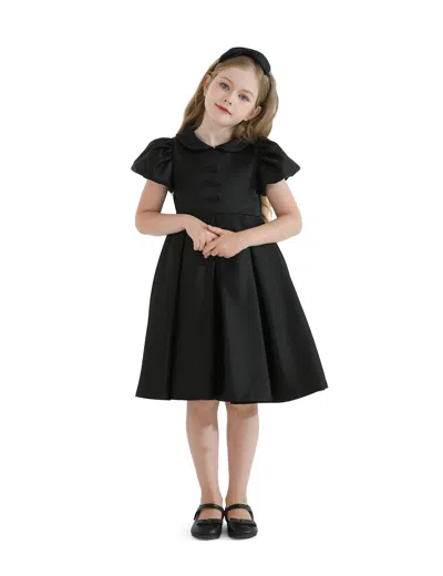 Tulleen Kids'  Black Barrymore Dress